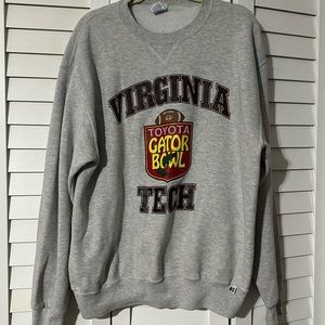 Vintage Virginia tech gator bowl sweatshirt